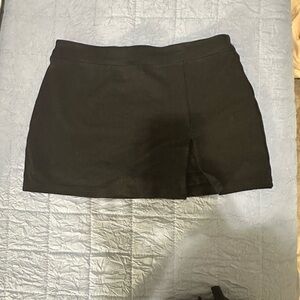 Urban Outfitters Black Skorts Minimalist Design